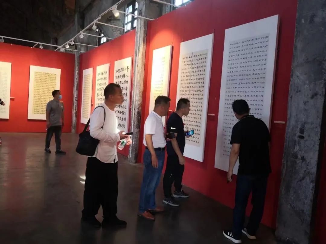 安徽省第三届隶书大展在合肥开展(图5)