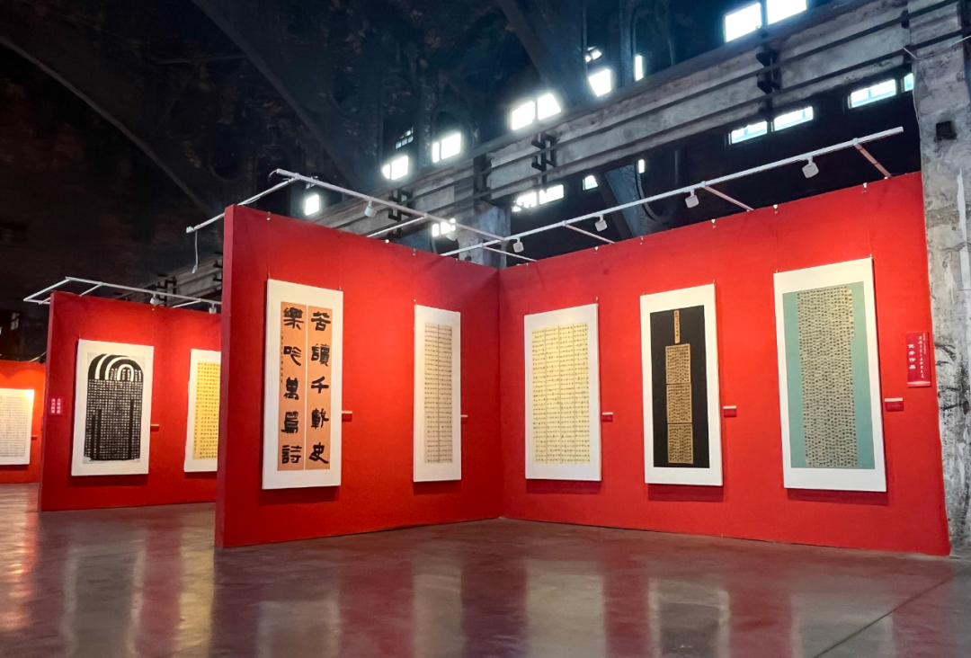 安徽省第三届隶书大展在合肥开展(图9)