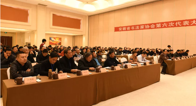 因风扬帆 追梦前行 ——省书协第六次代表大会在合肥召开(图5) 因风扬帆 追梦前行 ——省书协第六次代表大会在合肥召开(图5)