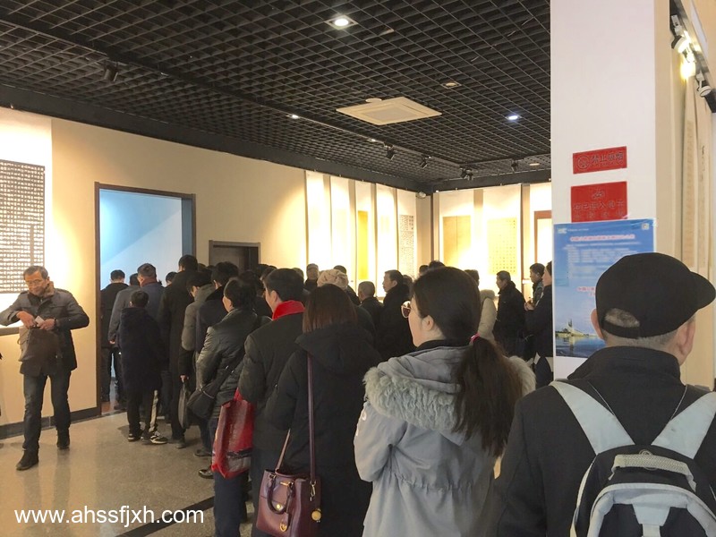 安徽省第十四届书法新人新作展在合肥开展(图2)