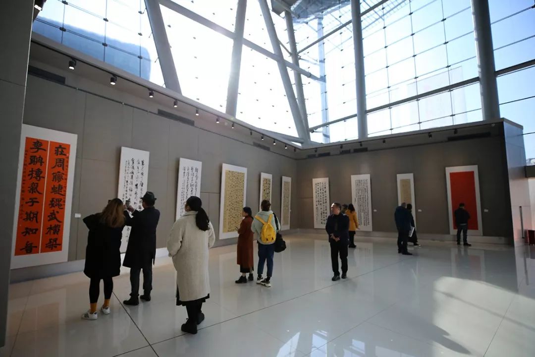 "笔随时代 墨舞金陵—安徽书法作品展"在南京开幕(图13)