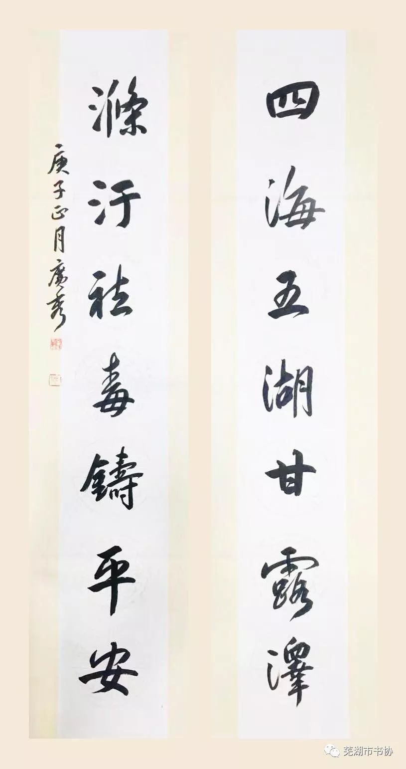 笔墨含深情，书法聚人心——安徽省各市书协在行动(图123)