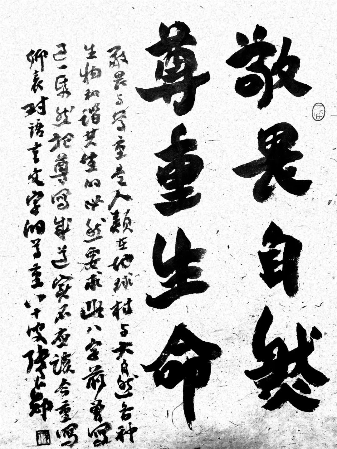 与时代共呼吸——张良勋先生抗疫书法作品选集(图6)