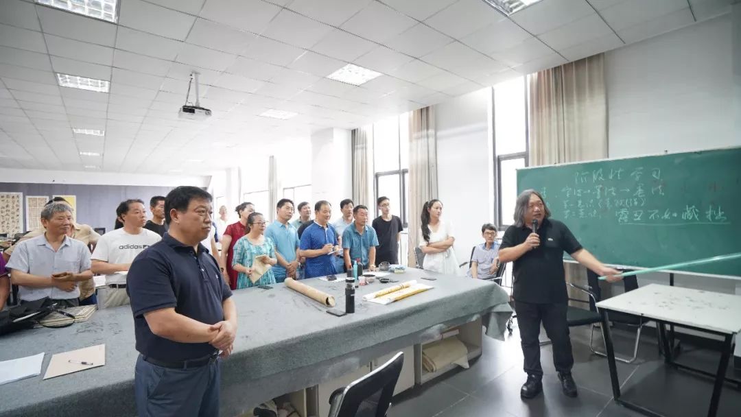 安徽省书协行书专业委员会工作会议暨十二届国展看稿会在马鞍山举行(图7)