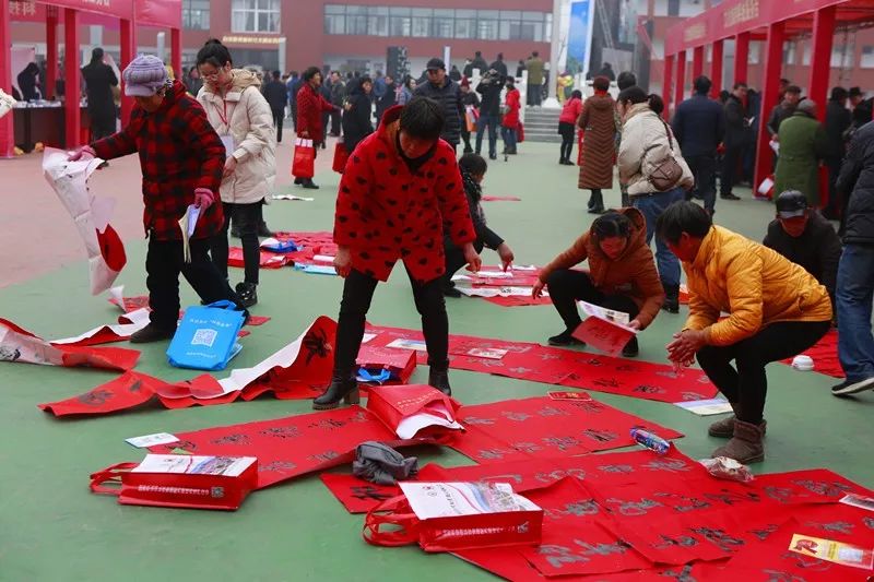 安徽省书法家协会积极开展2020年“我们的中国梦”——文化进万家、暨“同心同书·祖国新春好”送万福进万家活动(图9)