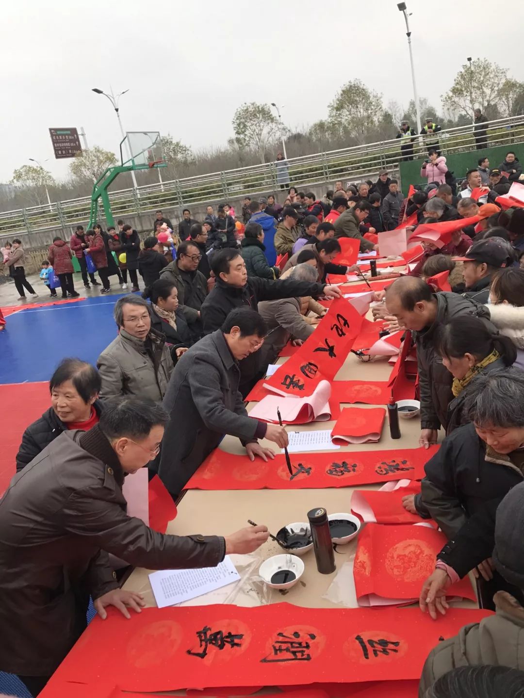 全省书法界深入开展2020“我们的中国梦”——文化进万家、暨“同心同书·祖国新春好”送万福进万家活动(图21)