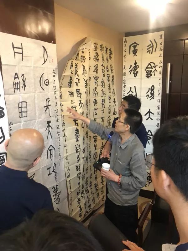 安徽省书协备战十二届国展篆书作品看稿会在合肥举行(图6)