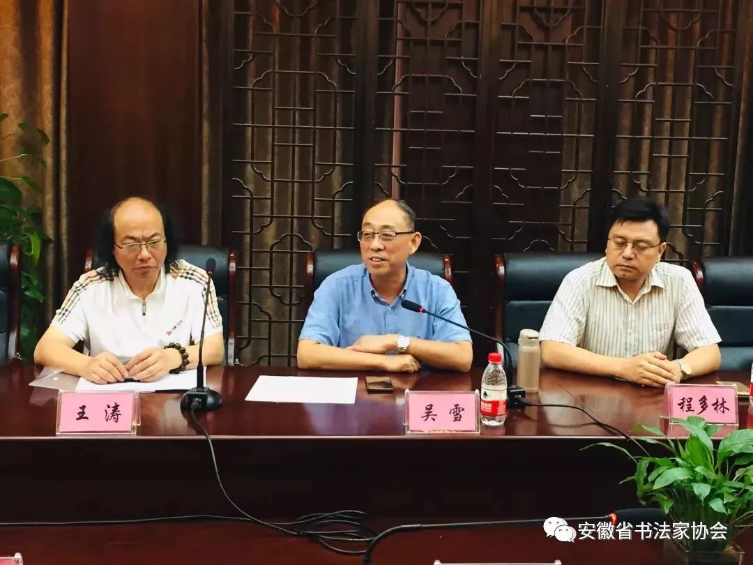省书协草书专业委员会工作会议暨十二届国展看稿会在合肥召开(图4)