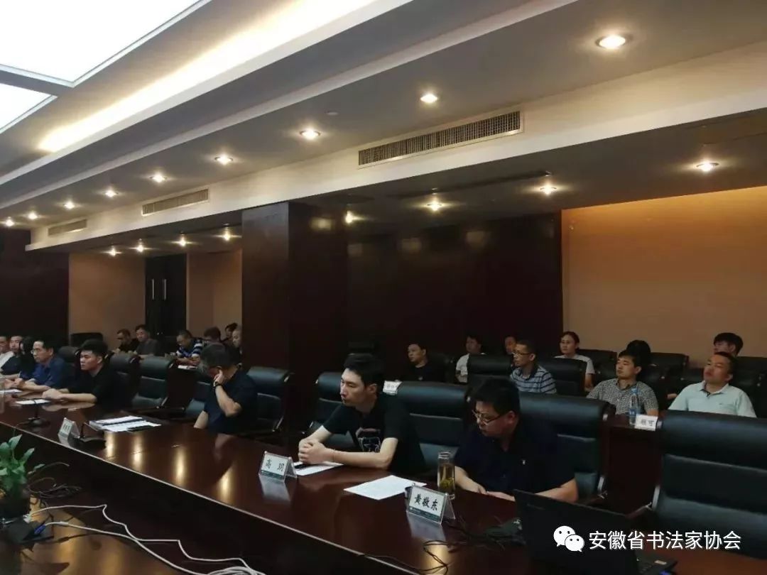 省书协篆刻艺术专业委员会工作会议暨骨干作者看稿会在肥召开(图3)