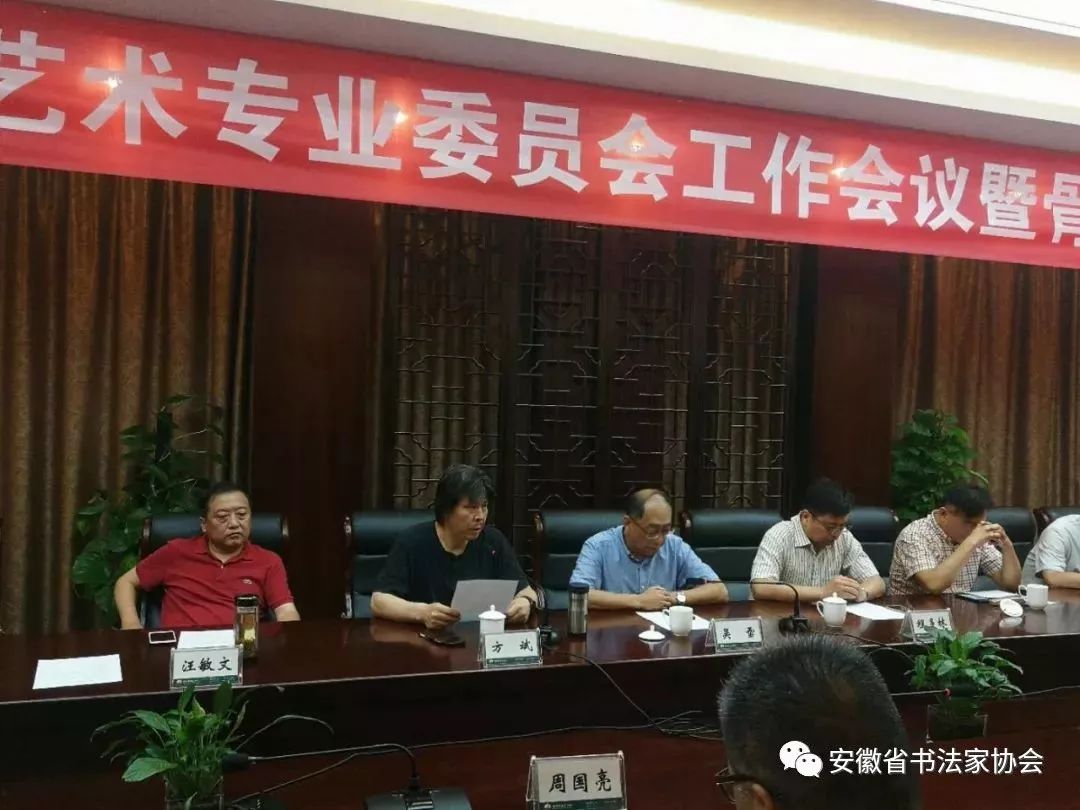 省书协篆刻艺术专业委员会工作会议暨骨干作者看稿会在肥召开(图5)