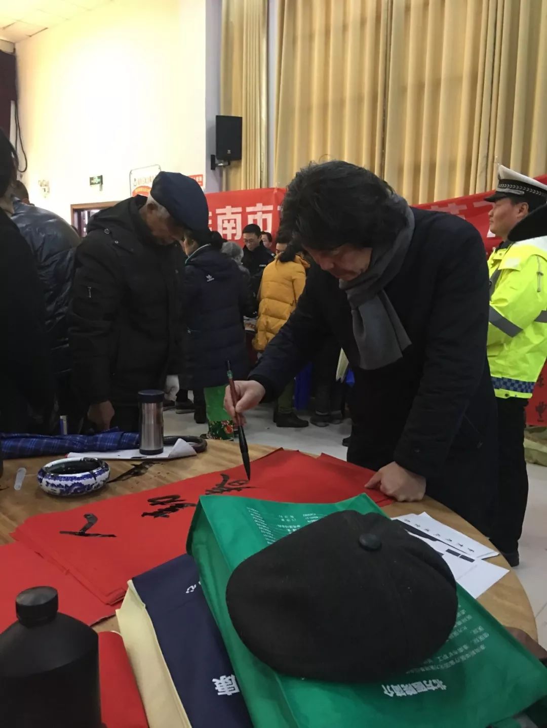 全省书法界深入开展2020年“我们的中国梦”——文化进万家暨“同心同书·祖国新春好”送万福进万家活动（二）(图14)