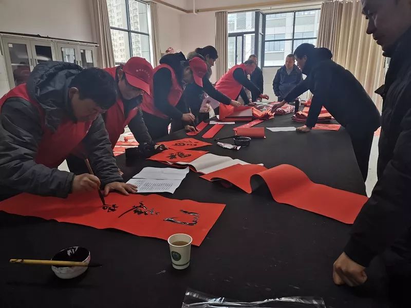 全省书法界深入开展2020年“我们的中国梦”——文化进万家暨“同心同书·祖国新春好”送万福进万家活动（二）(图27)