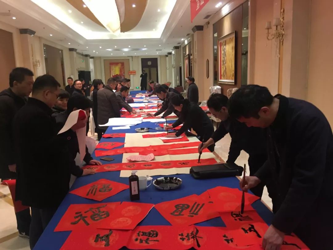 全省书法界深入开展2020年“我们的中国梦”——文化进万家暨“同心同书·祖国新春好”送万福进万家活动（二）(图54)