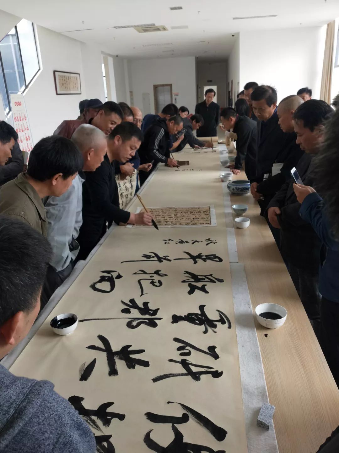 省书协隶书专业委员会公益大讲堂走进凤阳县、宿松县(图9)