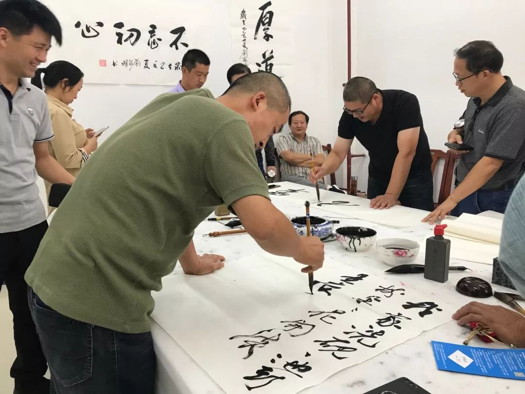 省书协赴太和县旧县镇大张村开展文艺志愿服务活动​(图10)