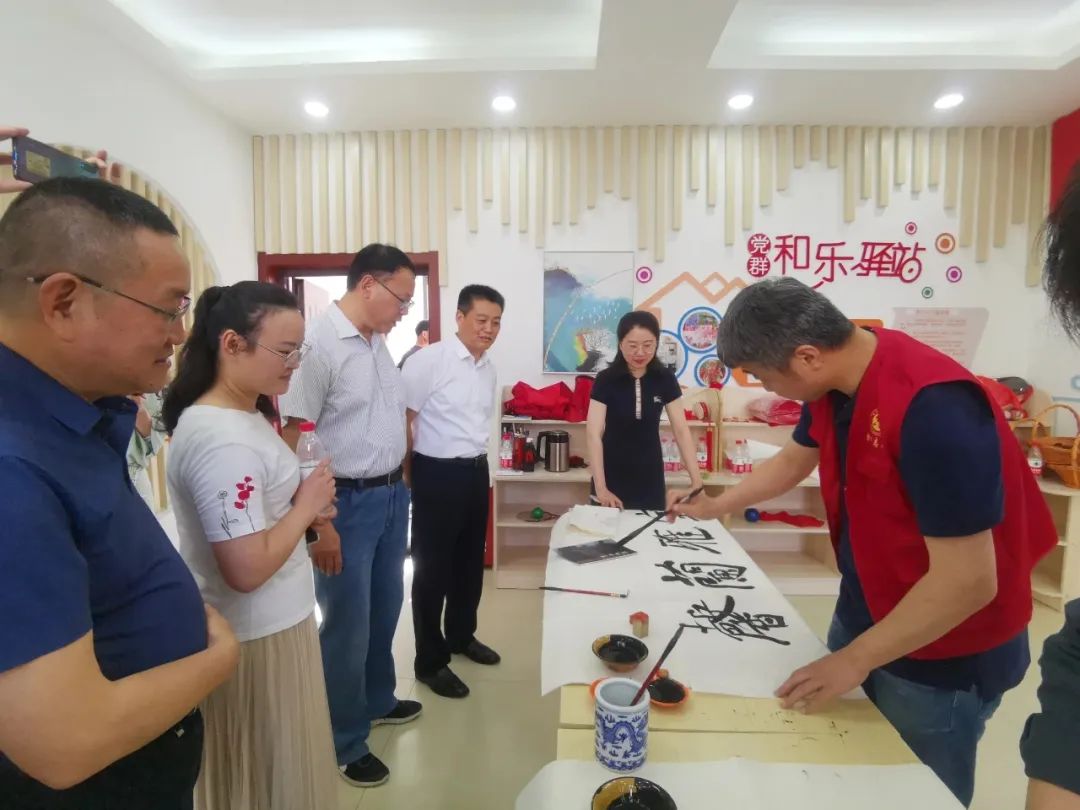 省书协赴滁州市南谯区开展“到人民中去”文艺志愿服务活动(图9)