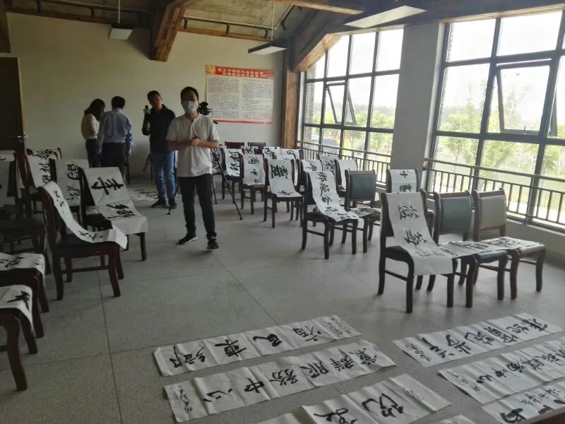 省暨合肥市书协赴长丰县开展“到人民中去”志愿服务活动(图6)