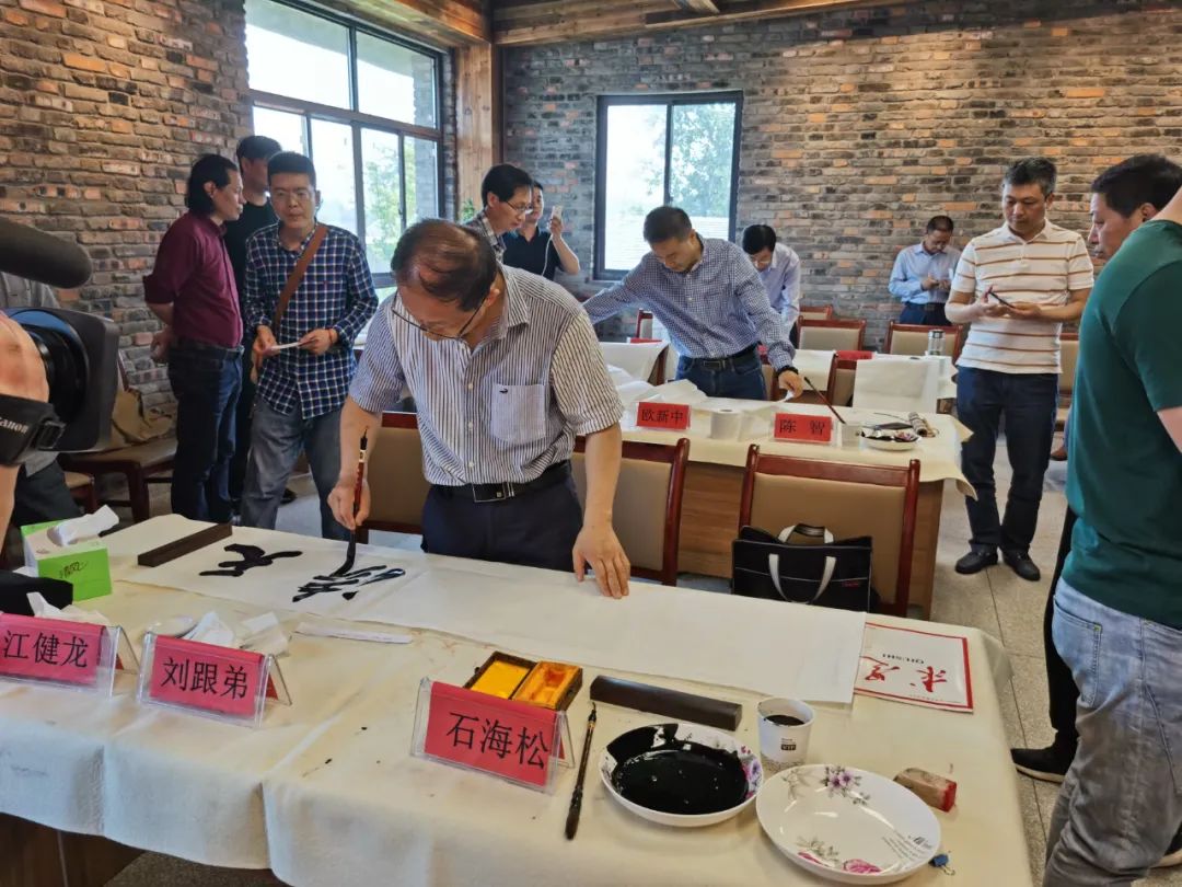 省暨合肥市书协赴长丰县开展“到人民中去”志愿服务活动(图5)