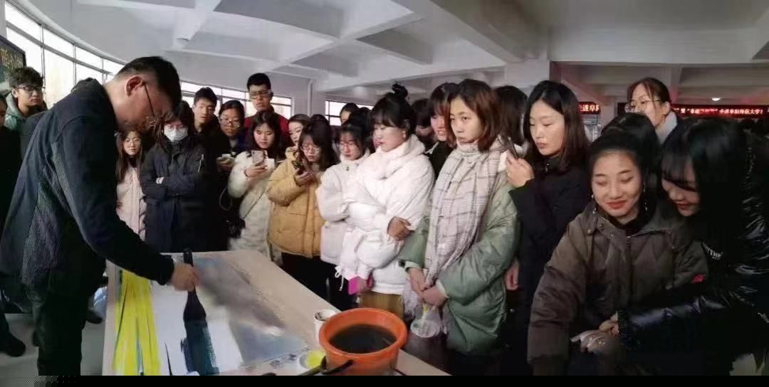 文艺名家进高校--省文联文艺小分队走进阜阳师范大学(图5)