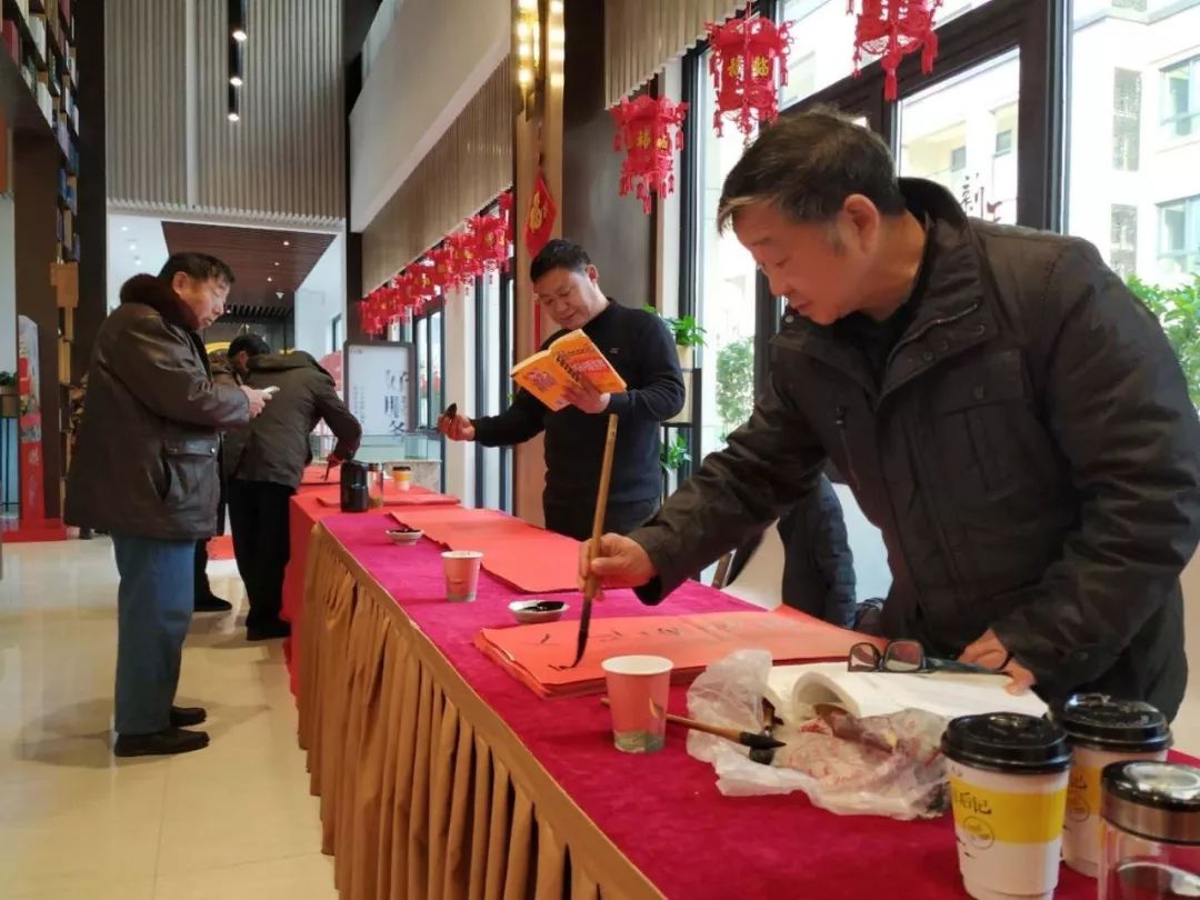 全省书法界深入开展2020“我们的中国梦”——文化进万家、暨“同心同书·祖国新春好”送万福进万家活动(图17)