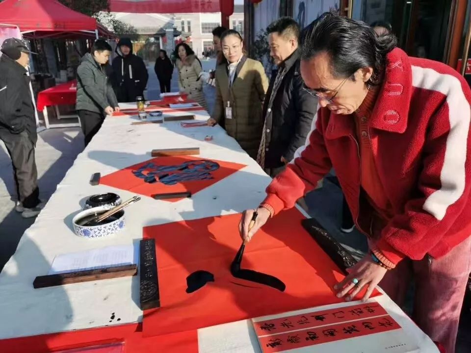 全省书法界深入开展2020“我们的中国梦”——文化进万家、暨“同心同书·祖国新春好”送万福进万家活动(图27)