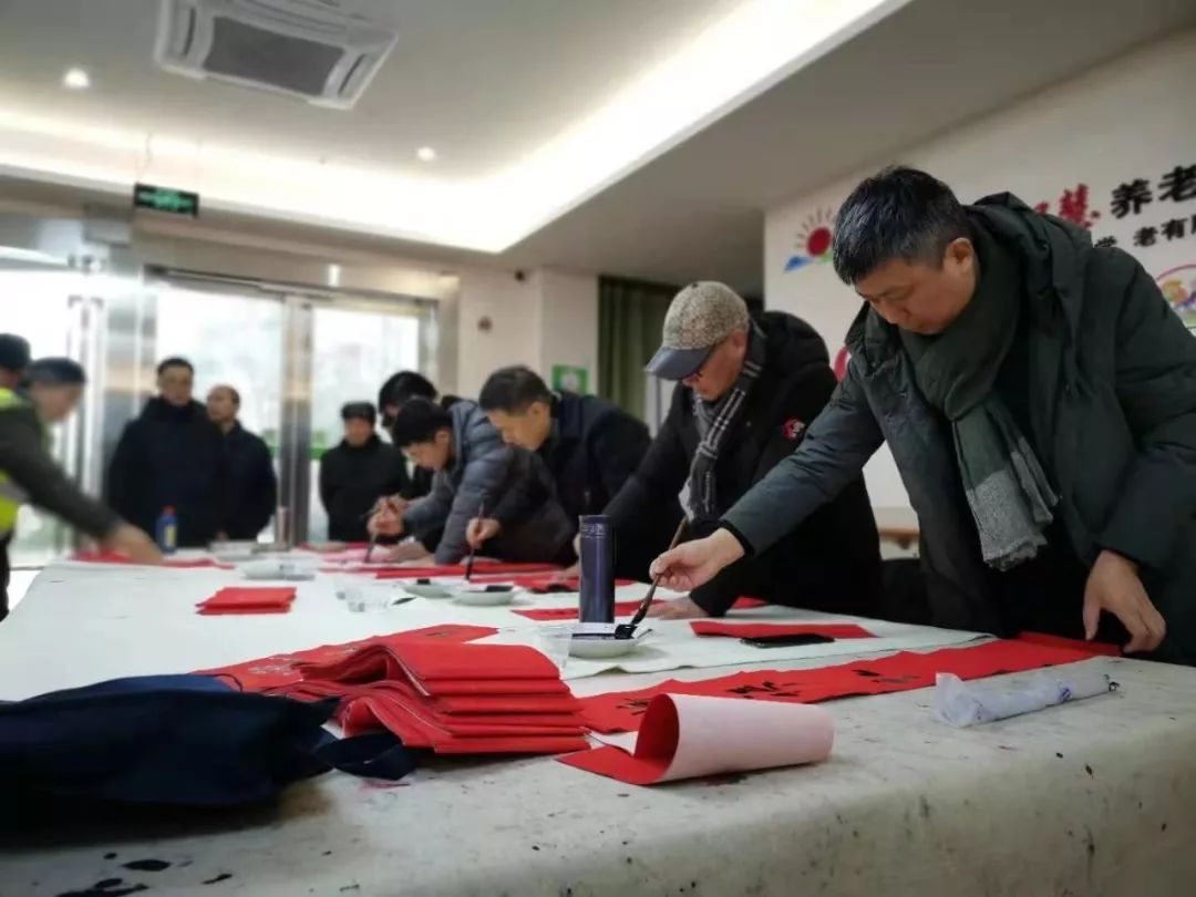 全省书法界深入开展2020年“我们的中国梦”——文化进万家暨“同心同书·祖国新春好”送万福进万家活动（二）(图7)