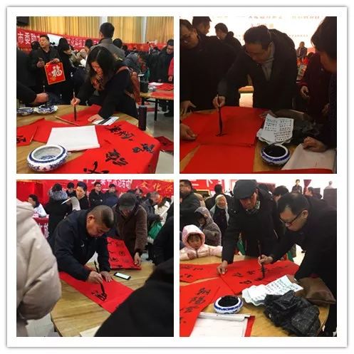全省书法界深入开展2020年“我们的中国梦”——文化进万家暨“同心同书·祖国新春好”送万福进万家活动（二）(图16)