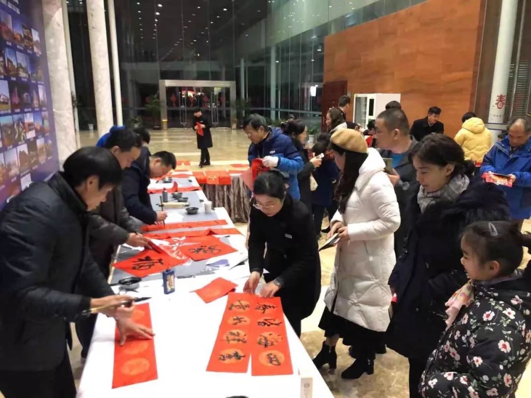 全省书法界深入开展2020年“我们的中国梦”——文化进万家暨“同心同书·祖国新春好”送万福进万家活动（二）(图37)