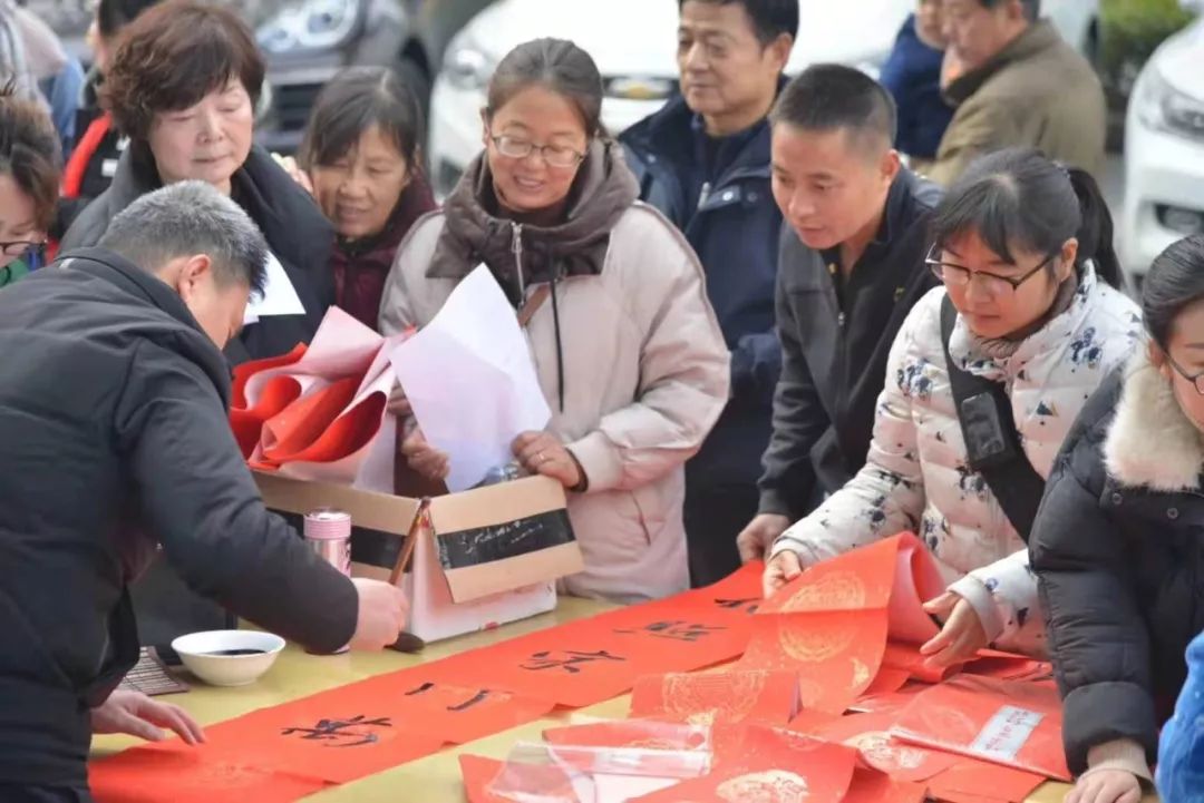 全省书法界深入开展2020年“我们的中国梦”——文化进万家暨“同心同书·祖国新春好”送万福进万家活动（二）(图55)