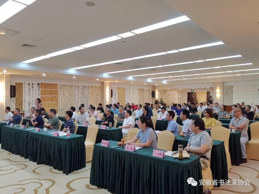 省书协草书专业委员会工作会议暨十二届国展看稿会在合肥召开(图8)