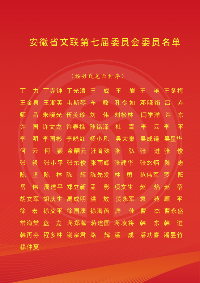 省文联第七次代表大会在合肥闭幕(图17)