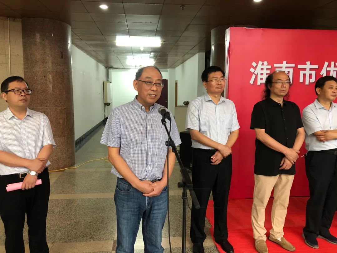 淮南市优秀获奖书家作品展在淮南市博物馆开幕(图4)