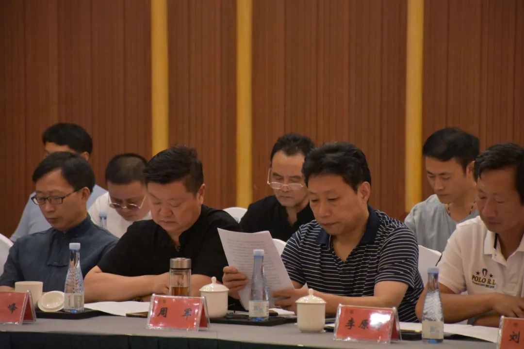 深入学习贯彻安徽省文联第七次文代会精神 | 省书协六届三次理事会（扩大）会议在合肥召开(图9)