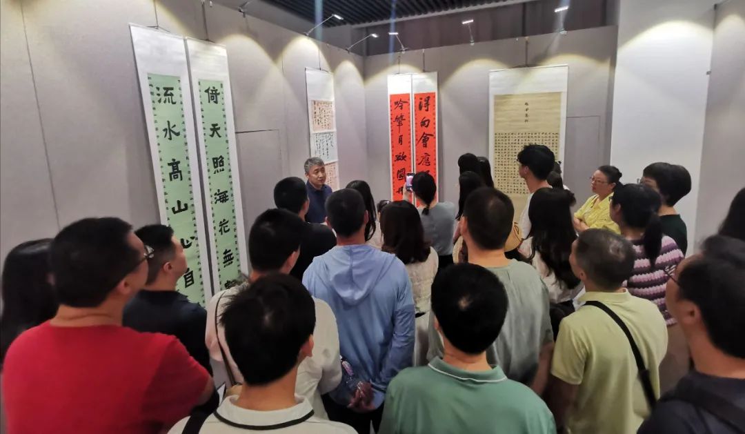 雏凤声清——蚌埠市书法重点人才班成果展在市文艺中心开幕(图10) 雏凤声清——蚌埠市书法重点人才班成果展在市文艺中心开幕(图10)