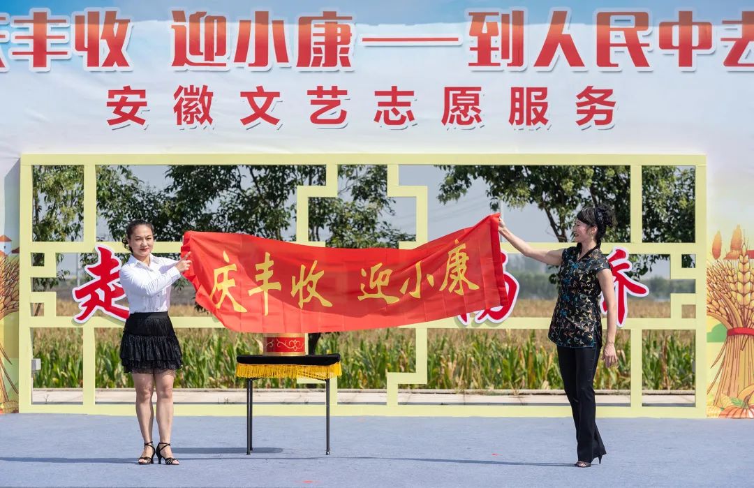 艺路同心丨“庆丰收 迎小康 —— 到人民中去” 省文联文艺志愿服务活动走进临泉杨桥(图10)