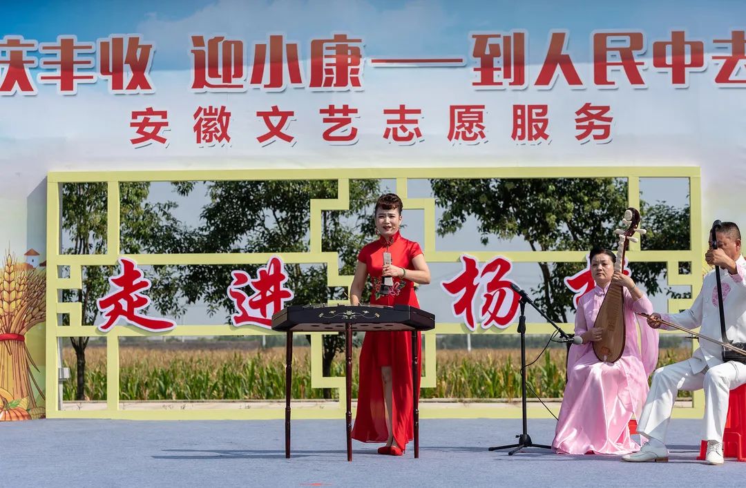 艺路同心丨“庆丰收 迎小康 —— 到人民中去” 省文联文艺志愿服务活动走进临泉杨桥(图7)