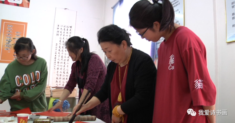 安徽省女书协公益课堂走进斑竹园实验中学(图2)