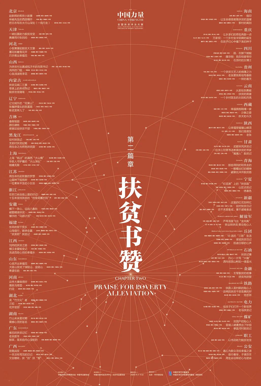 中国力量——全国扶贫书法大展作品 | 第二篇章 · 扶贫书赞（2）(图3)