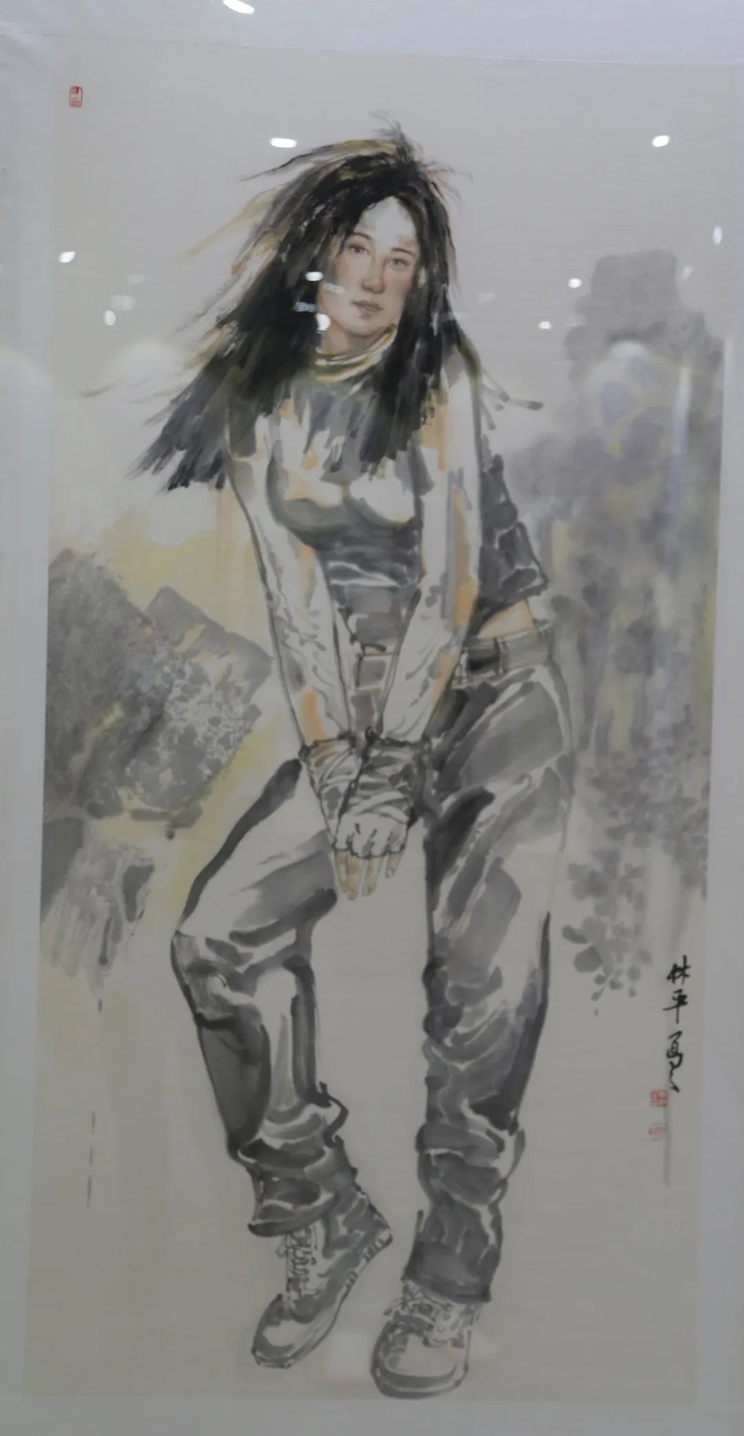 传承红色文化 携手共迎小康|苏皖两省六市书画展在蚌埠开幕(图25) 传承红色文化 携手共迎小康|苏皖两省六市书画展在蚌埠开幕(图25)