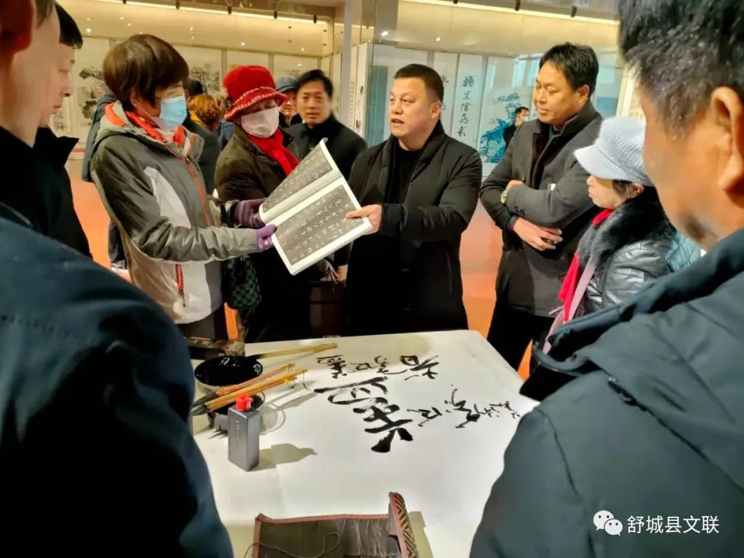 安徽省书协隶书专业委员会公益大讲堂(舒城站)成功举办(图4) 图片