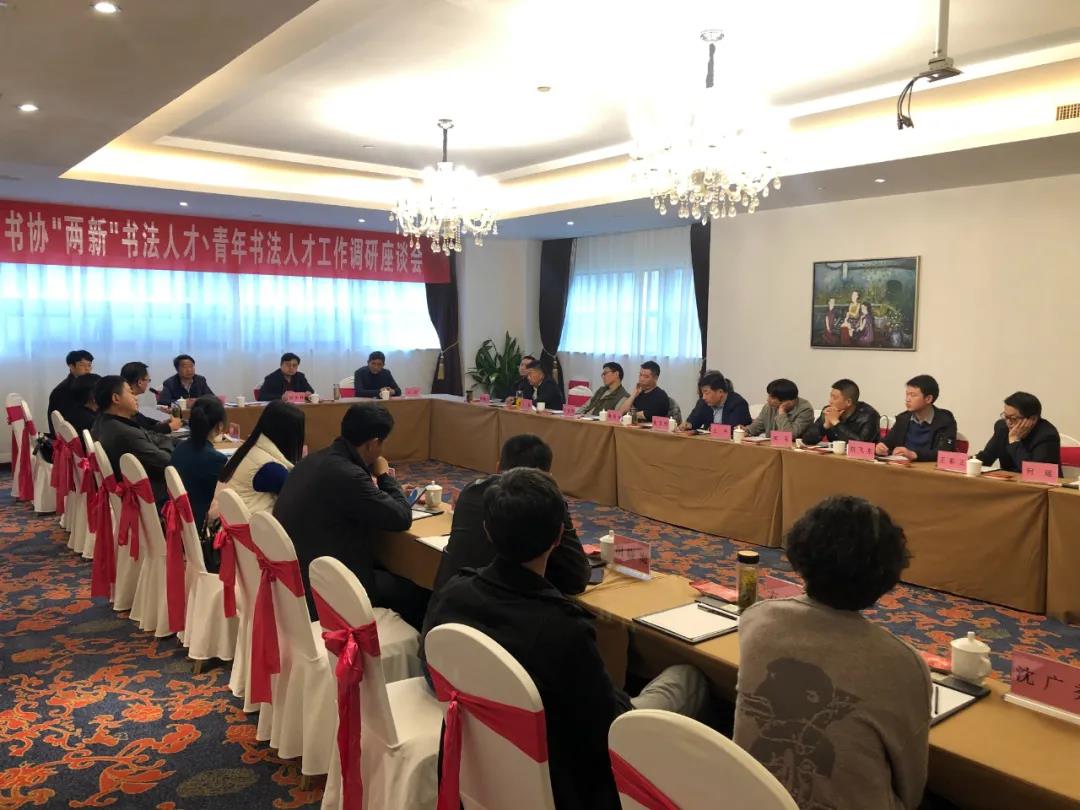 省书协“两新”书法人才、青年书法人才工作调研座谈会在芜湖召开(图2)