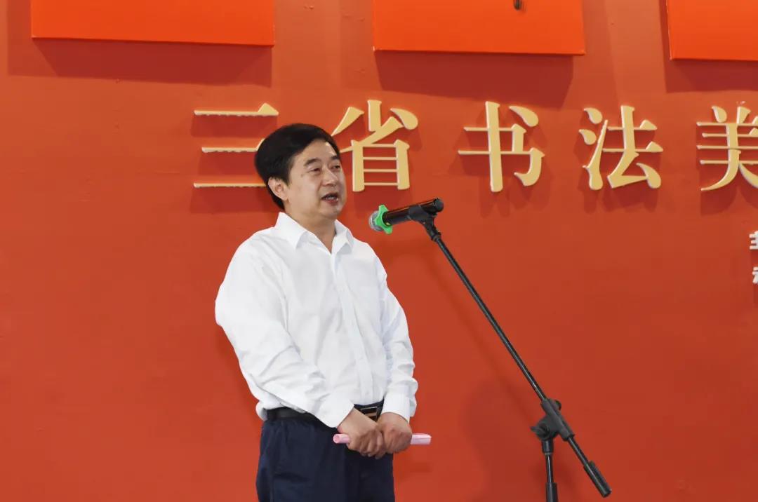 “红色大别山  辉煌鄂豫皖”三省书法美术摄影作品邀请展在合肥开幕(图8)