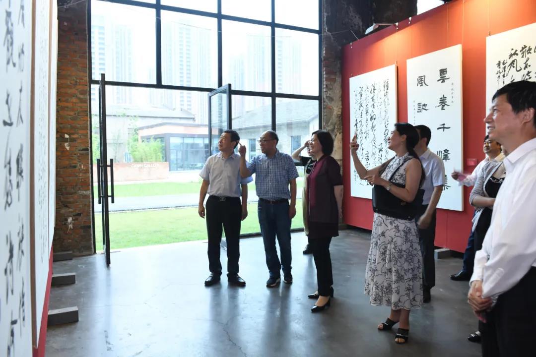 “红色大别山  辉煌鄂豫皖”三省书法美术摄影作品邀请展在合肥开幕(图13)