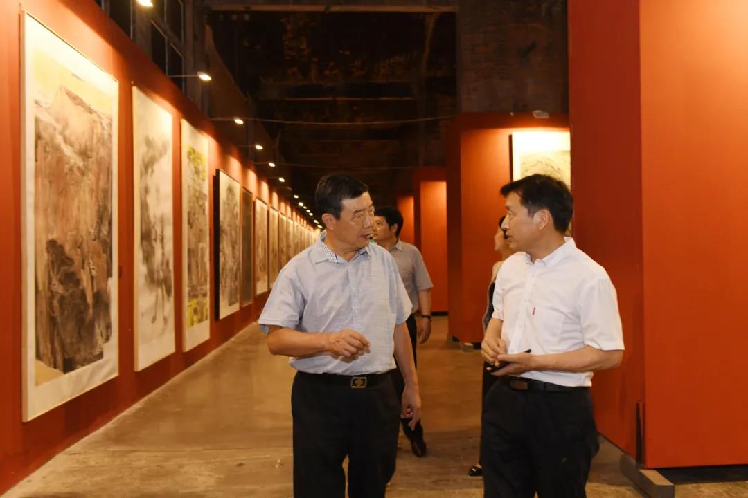 “红色大别山  辉煌鄂豫皖”三省书法美术摄影作品邀请展在合肥开幕(图14)