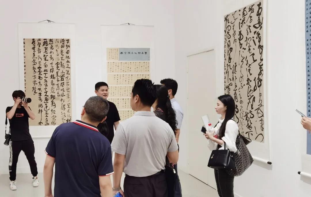 “青春同心 永跟党走”安徽省青年书法篆刻作品展在合肥开幕(图2) “青春同心 永跟党走”安徽省青年书法篆刻作品展在合肥开幕(图2)