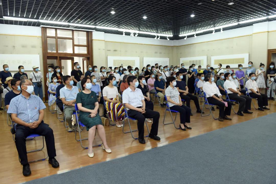 “初心如磐向未来”——安徽省百名书家书写红色家书红色诗词作品展在合肥开幕(图4)