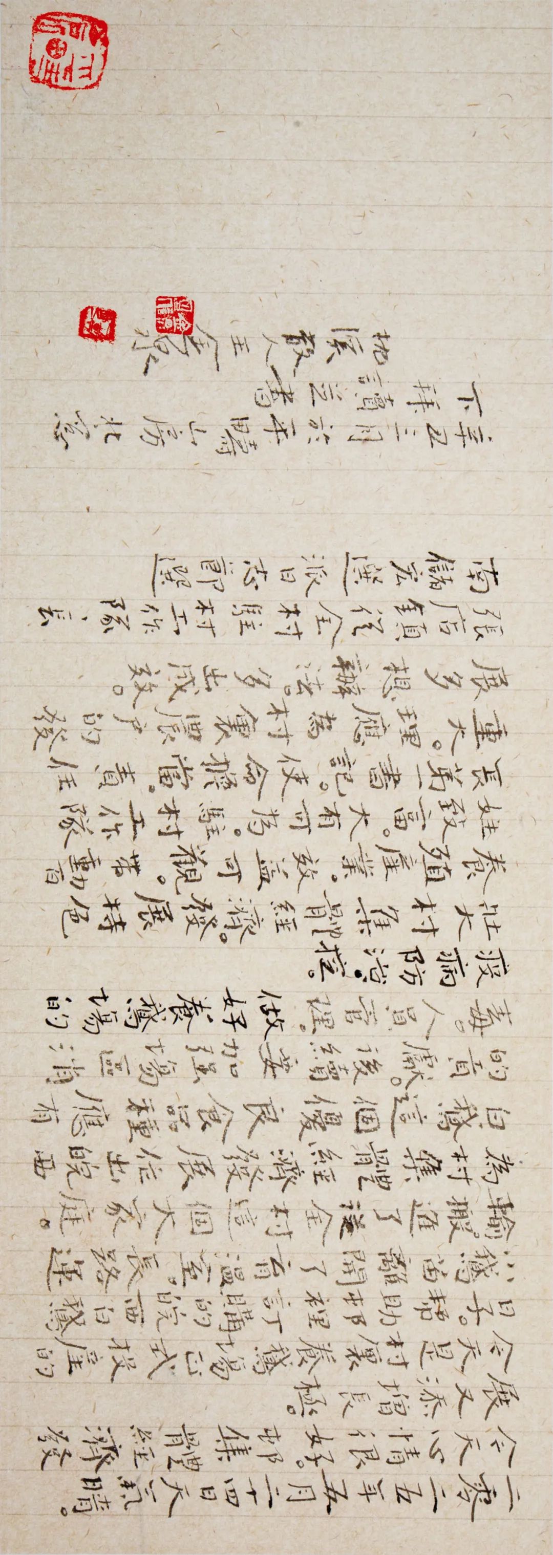 “小康路上的足音” 安徽省百名书家书写扶贫干部日记作品展移师阜阳巡展(图20) 图片