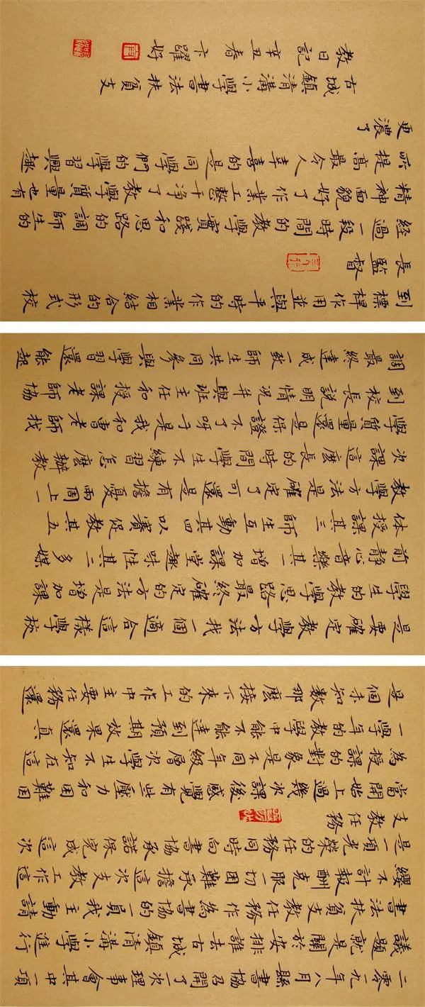 “小康路上的足音” 安徽省百名书家书写扶贫干部日记作品展移师阜阳巡展(图44) 图片