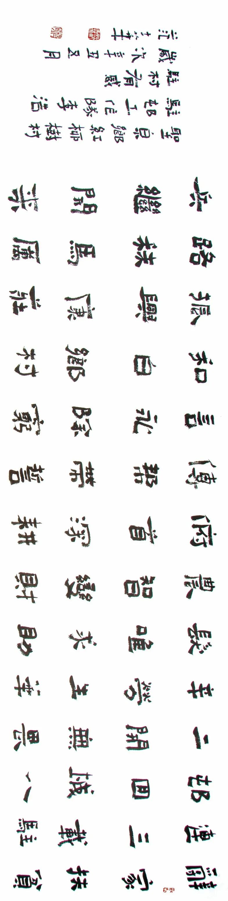 “小康路上的足音”安徽省百名书家书写扶贫干部日记作品展 | 作品欣赏(二)(图45) 图片