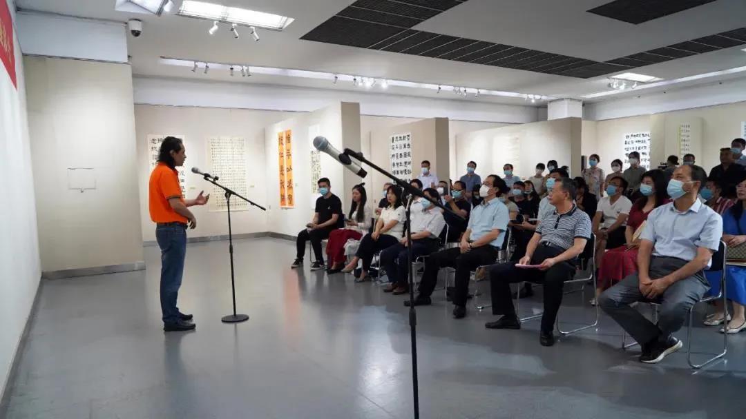 书坛动态 | 合肥市首届隶书大展、寿县包河书法联展、省书协隶书专业委员会公益大讲堂相继举办(图3)